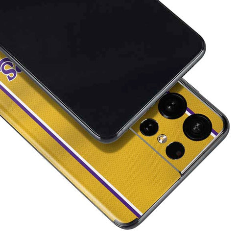 NBA Los Angeles Lakers Jersey Galaxy S21 Ultra 5G Skin